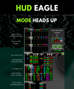 HUD PT4 Eagle Spécial SnG Jackpot - stats generales - mode heads up