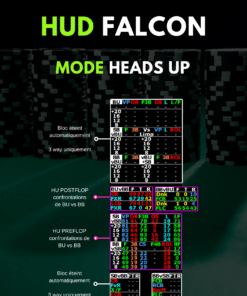 HUD PT4 Falcon Spécial SnG Jackpot - mode heads up