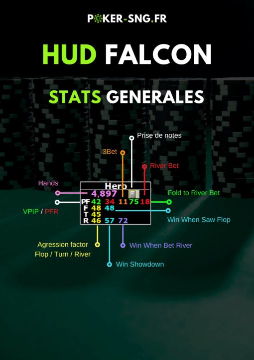 HUD PT4 Falcon Spécial SnG Jackpot - stats generales