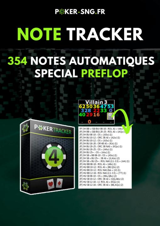 Note Tracker - PT4 354 Notes Automatiques Spécial Preflop