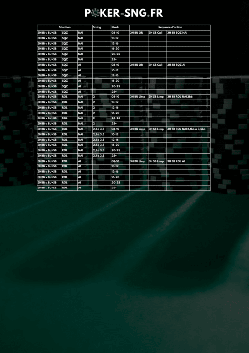 Note Tracker PT4 354 Notes Automatiques Spécial Preflop - 3H BB v BU+SB