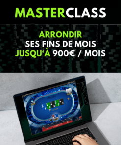 Master Class - Arrondir ses fins de mois jusqu'à 900 euros par mois grâce aux SnG Jackpot