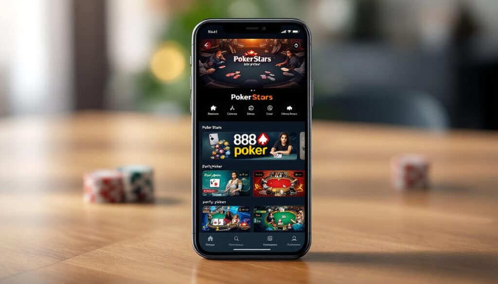 découvrez les meilleures applications de poker incontournables pour les passionnés du jeu. améliorez vos compétences, jouez en ligne et connectez-vous avec d'autres joueurs grâce à notre sélection d'outils et de plateformes dédiées au poker. ne ratez pas l'opportunité de perfectionner votre jeu où que vous soyez.